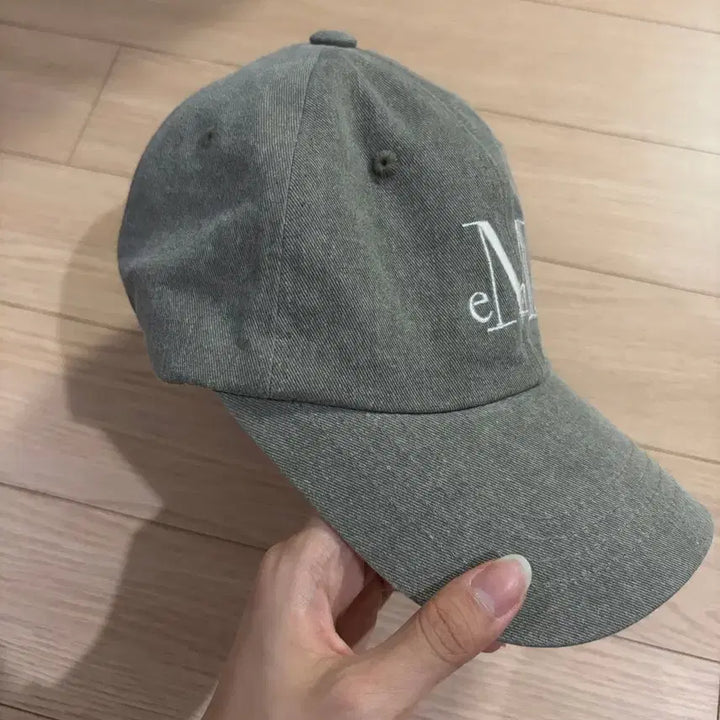 [BUNJANG] Musent Signature Ball Cap Dying Khaki / 무센트 시그니처 볼캡 다잉카키