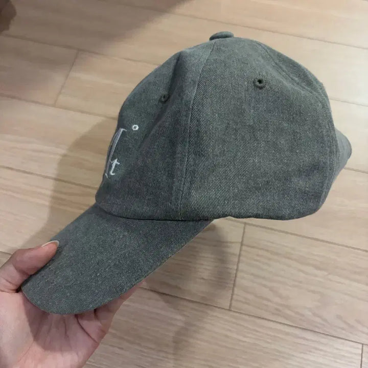 [BUNJANG] Musent Signature Ball Cap Dying Khaki / 무센트 시그니처 볼캡 다잉카키
