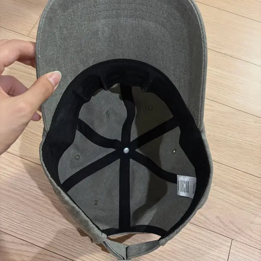[BUNJANG] Musent Signature Ball Cap Dying Khaki / 무센트 시그니처 볼캡 다잉카키