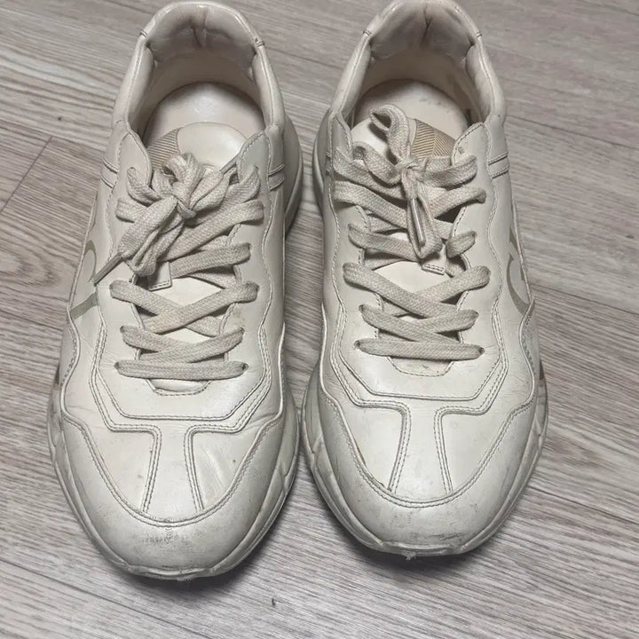 [BUNJANG] Gucci Rhyton Logo Sneakers / [7]구찌 라이톤 띠로고