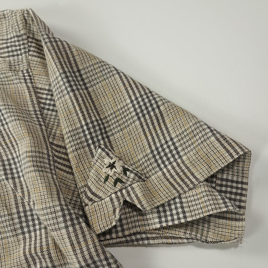 [SOLD OUT] CK359 2XL 우드페커 90s 독일 트라흐텐 알펜 반팔 셔츠 남방