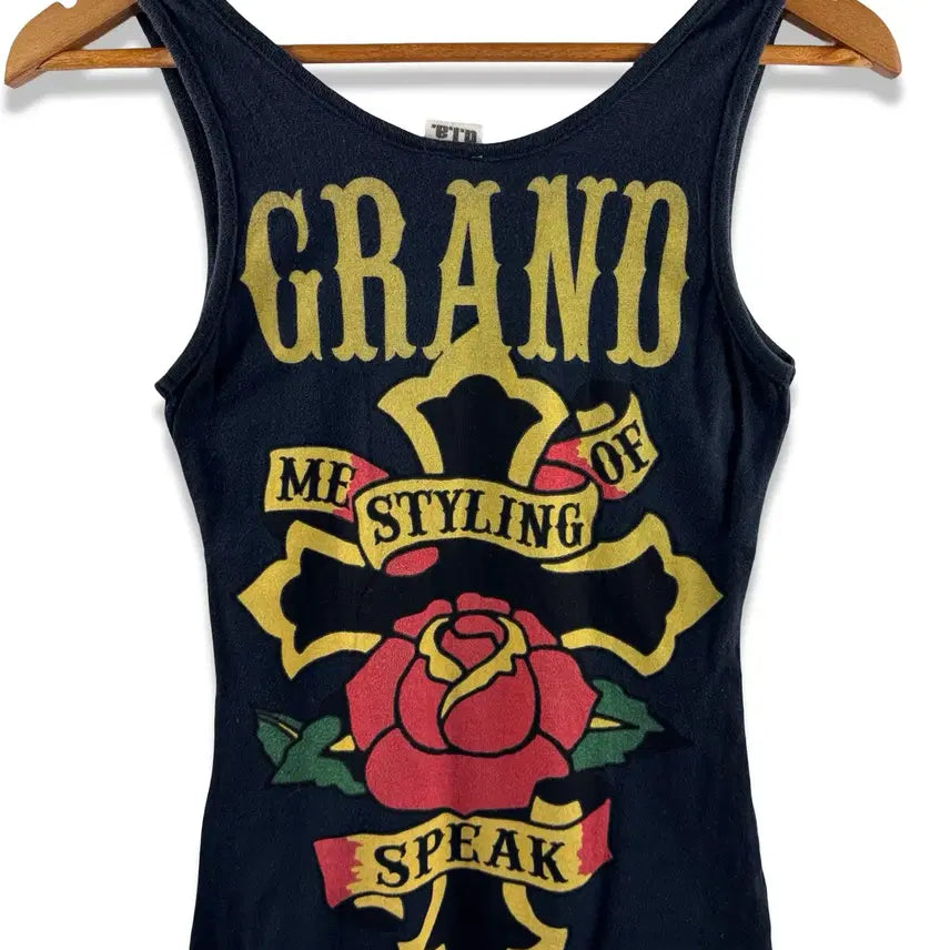 [BUNJANG] Punk Skull Sleeveless Top / JPN 펑크 스컬 슬리브리스3081