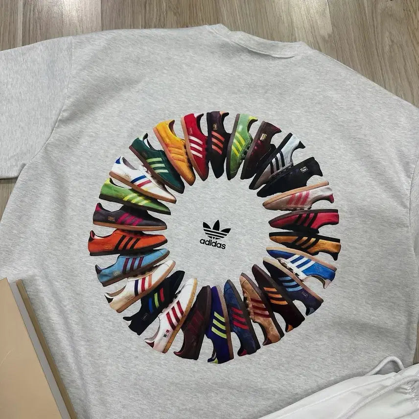 [SOLD OUT] 남녀공용 아디다스 가젤 아이스분또반팔