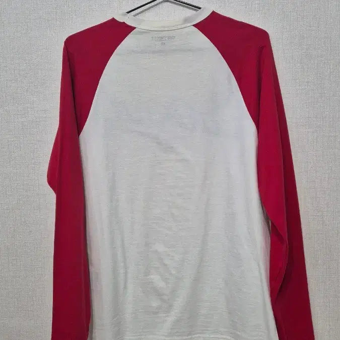 [BUNJANG] Carhartt Raglan Long Sleeve Red/White / 칼하트 롱슬리브 래글런 레드/화이트