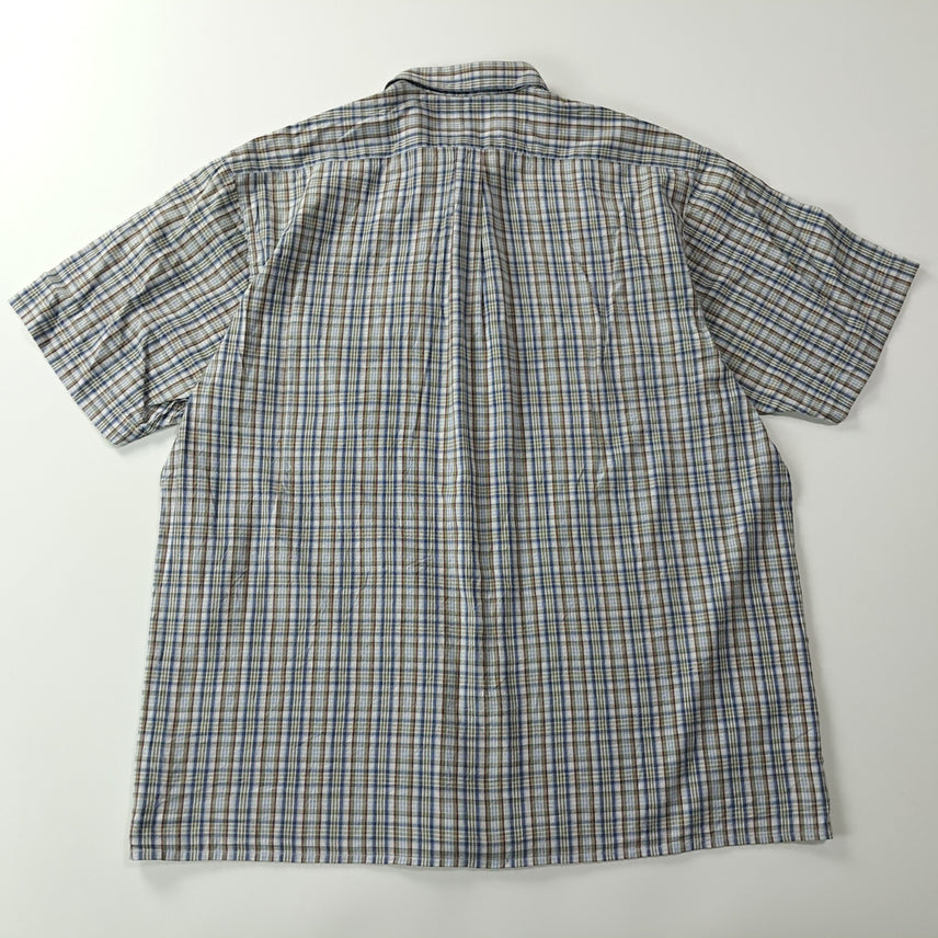 [BUNJANG] CK360 Trachten Checkered Shirt / CK360 2XL 오에스 90s 독일 트라흐텐 알펜 반팔 셔츠 남방