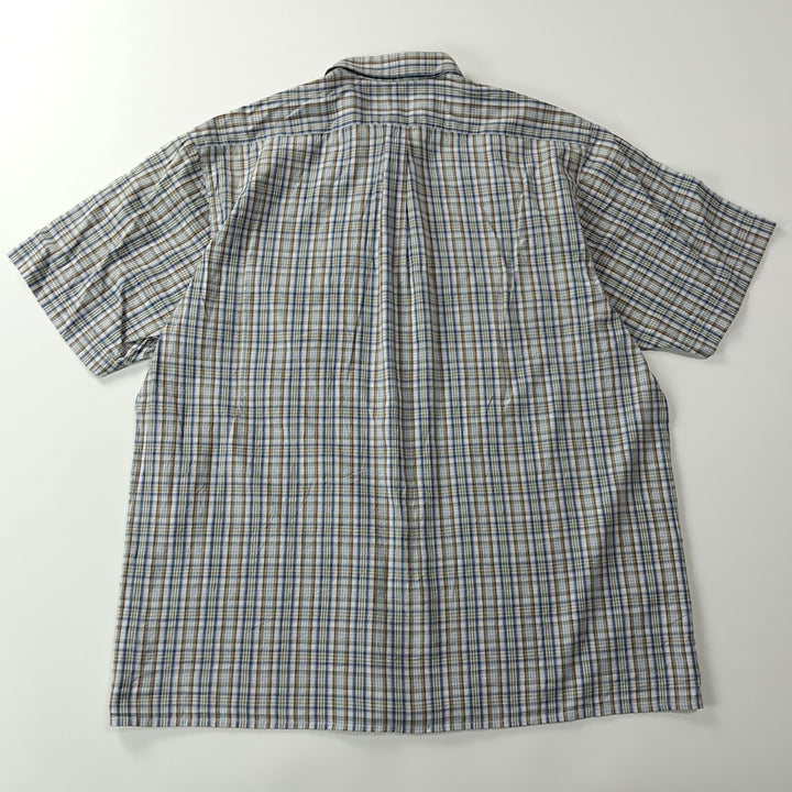 [BUNJANG] CK360 Trachten Checkered Shirt / CK360 2XL 오에스 90s 독일 트라흐텐 알펜 반팔 셔츠 남방