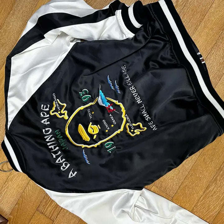 [BUNJANG] BAPE Japan Souvenir Jacket Black / 베이프 재팬 수베니어 자켓 블랙