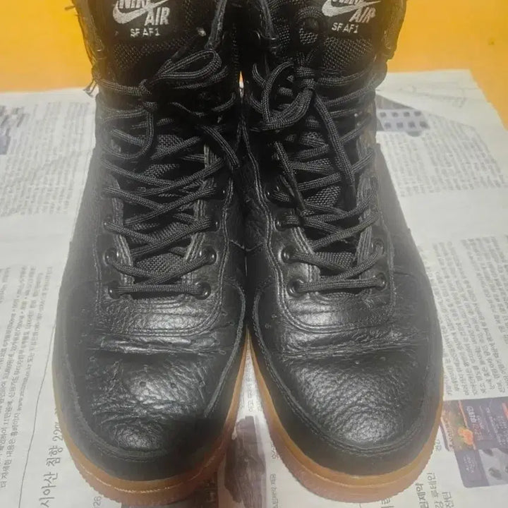 [SOLD OUT] 나이키 SF AF1 블랙 하이탑