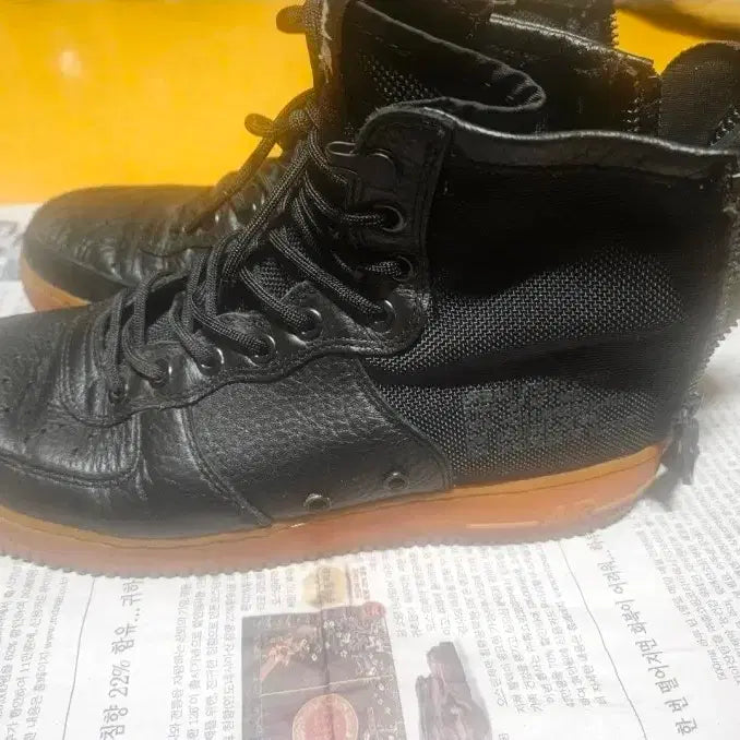 [SOLD OUT] 나이키 SF AF1 블랙 하이탑