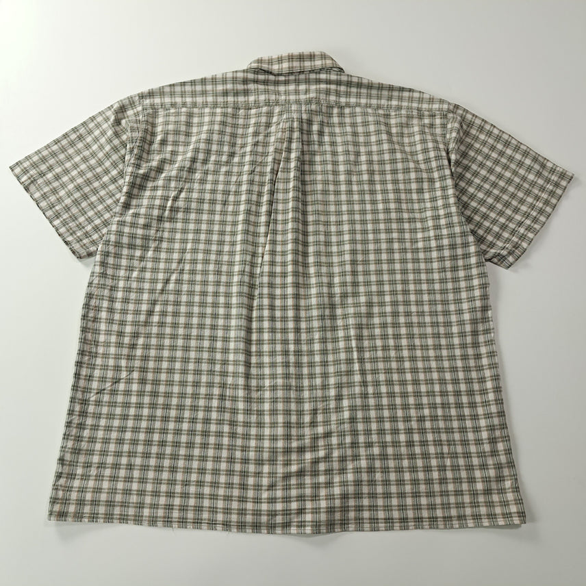 [BUNJANG] CK361 90s Linen Trachten Alpine Short Sleeve Shirt / CK361 2XL 오에스 90s 린넨 독일 트라흐텐 알펜 반팔 셔츠 남방