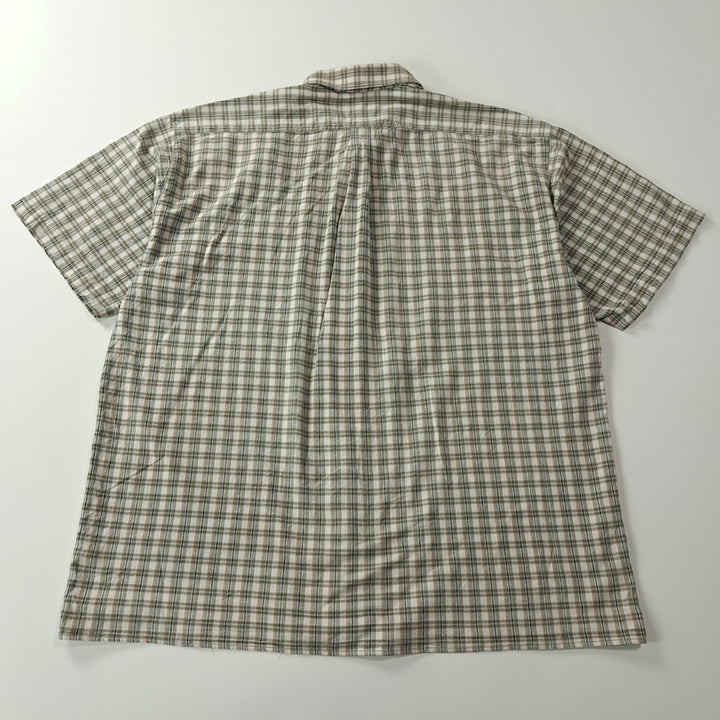 [BUNJANG] CK361 90s Linen Trachten Alpine Short Sleeve Shirt / CK361 2XL 오에스 90s 린넨 독일 트라흐텐 알펜 반팔 셔츠 남방
