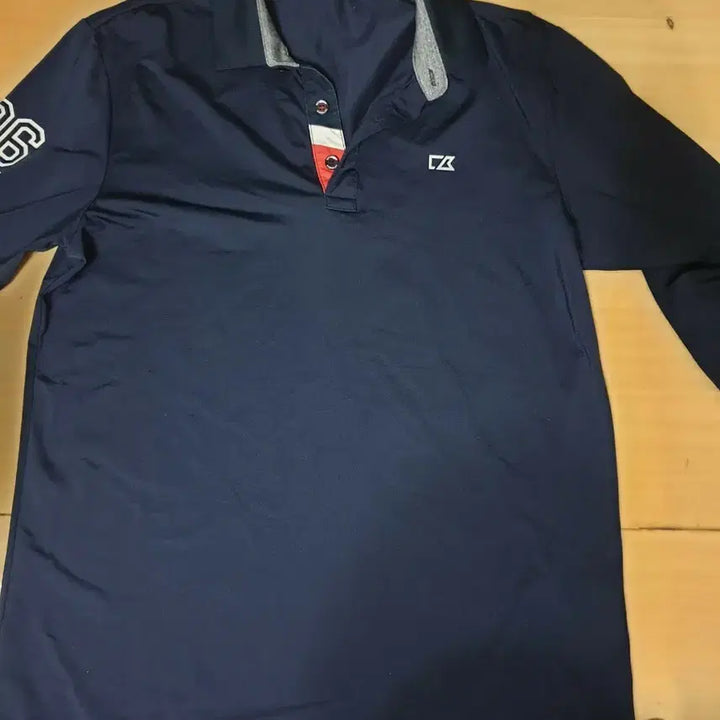 [BUNJANG] CUTTER&amp;BUCK Functional Long Sleeve Golf Shirt / 네이비 기능성 골프 긴팔티 100 키175