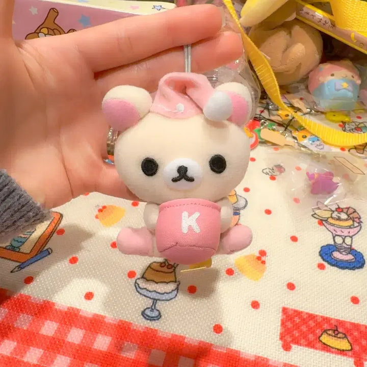 [BUNJANG] San-X Korilakkuma Pajama Doll Keyring / 고전 산엑스 코리락쿠마 잠옷 파자마 인형 키링