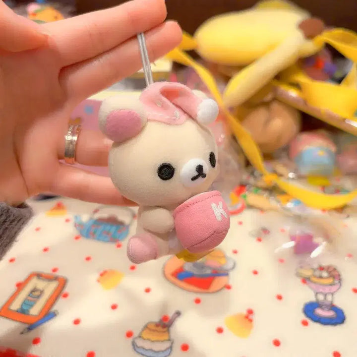 [BUNJANG] San-X Korilakkuma Pajama Doll Keyring / 고전 산엑스 코리락쿠마 잠옷 파자마 인형 키링