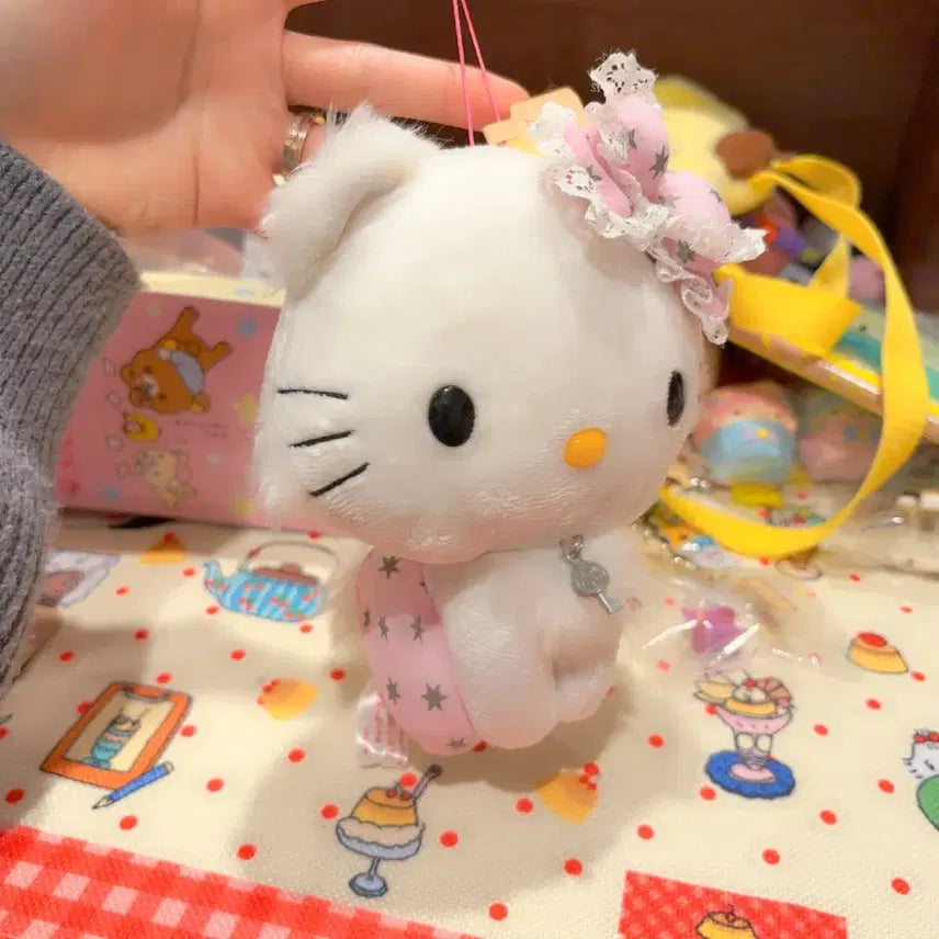 [SOLD OUT] 고전 산리오 챠미키티 별 도트 레이스 공주 인형