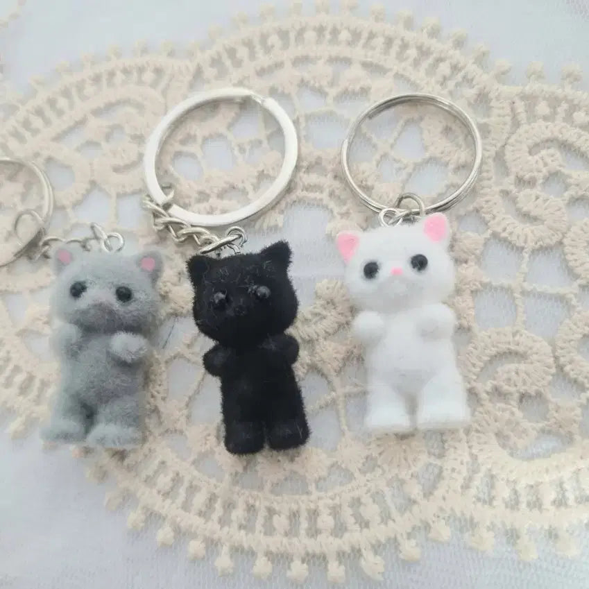 [SOLD OUT] 고양이 인형 키링3개/스톤키링/에어팟보관함일괄(새상품)