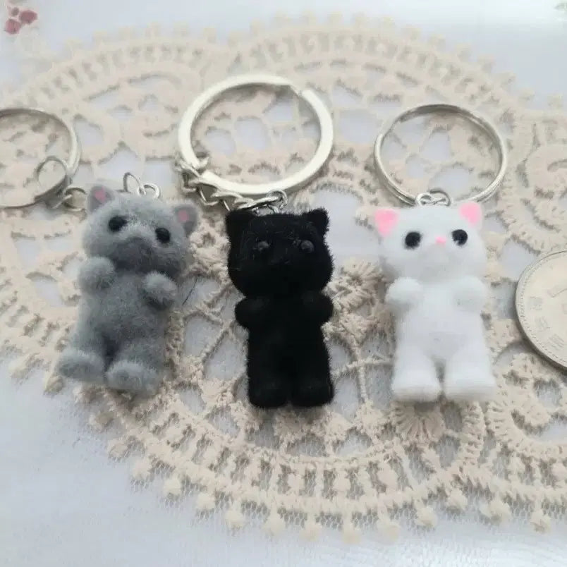 [SOLD OUT] 고양이 인형 키링3개/스톤키링/에어팟보관함일괄(새상품)