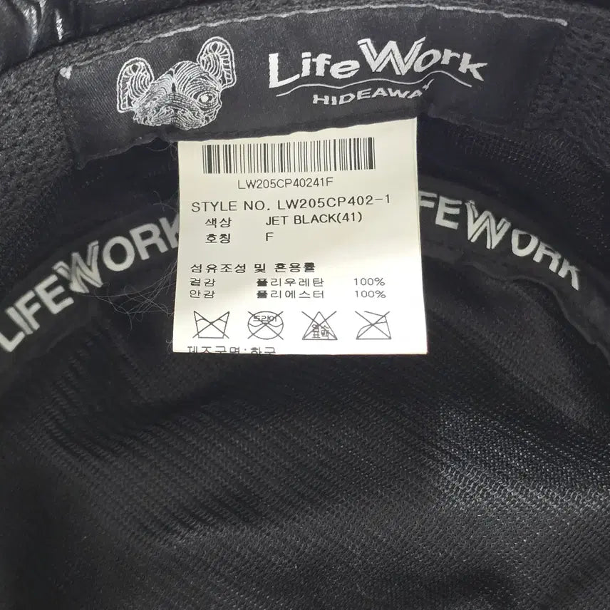[BUNJANG] LIFEWORK Coated Bucket Hat / 라이프워크 코팅 버킷햇 LIFEWORK