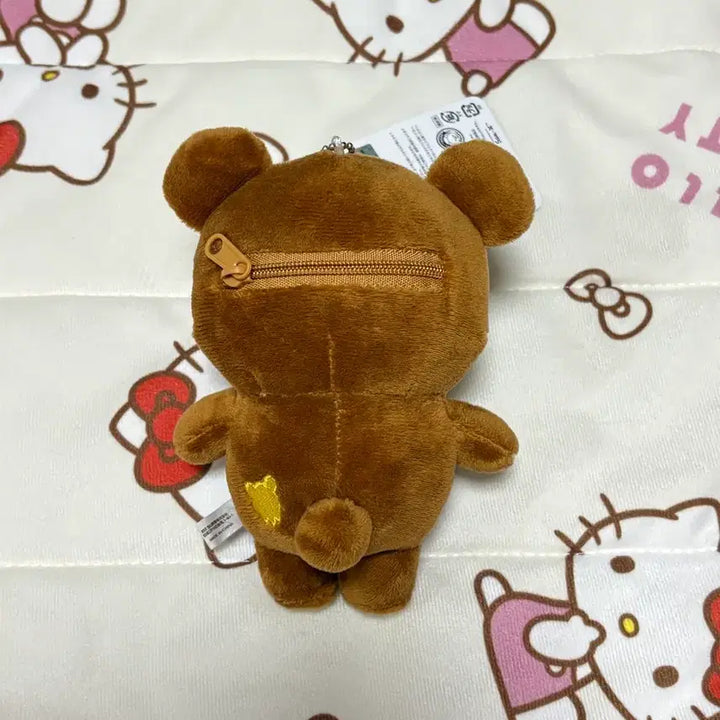 [SOLD OUT] 산엑스 차이로이코구마 파우치형 마스코트 인형 키릉