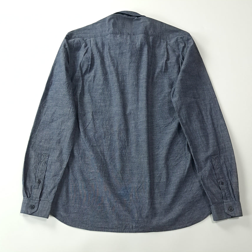 [SOLD OUT] CK363 M 바버 페이즐리안감 샴브레이 셔츠 남방
