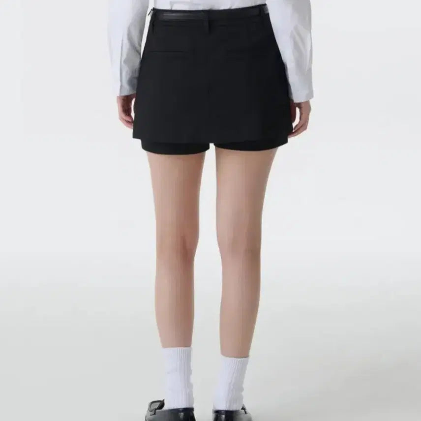 [SOLD OUT] 무신사 스탠다드 미니 스코츠 치마바지 L