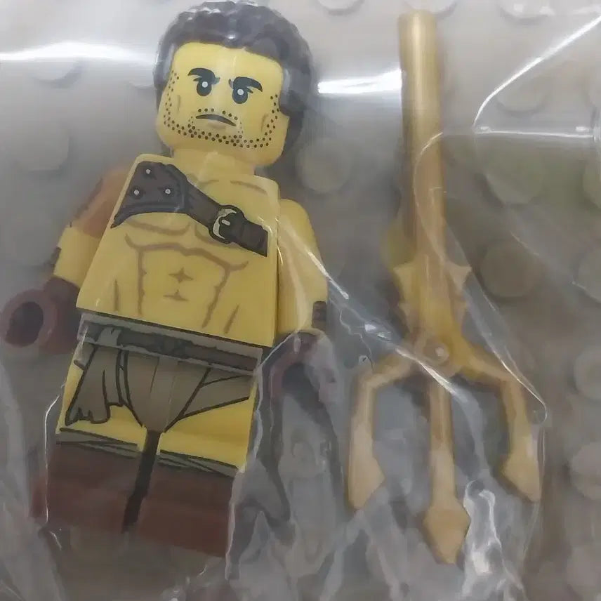 [BUNJANG] Lego Gladiator Minifigure / 레고 미니피겨 글래디에이터 검투사 삼지창 포함