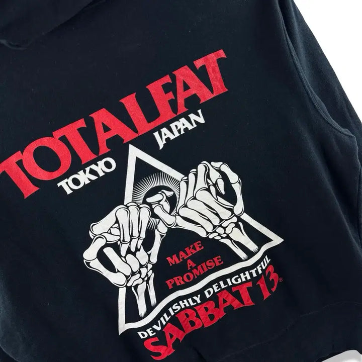 [SOLD OUT] TOTALFAT X Sabbat 13 후드집업3085