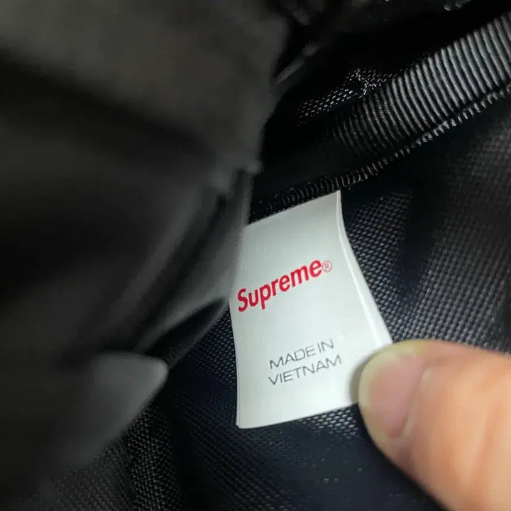 [BUNJANG] Supreme Backpack Black 24SS / 슈프림 백팩 블랙 24ss
