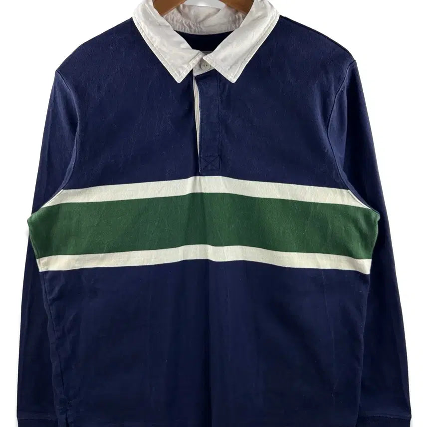 [SOLD OUT] 엘엘빈 네이비 럭비셔츠3086
