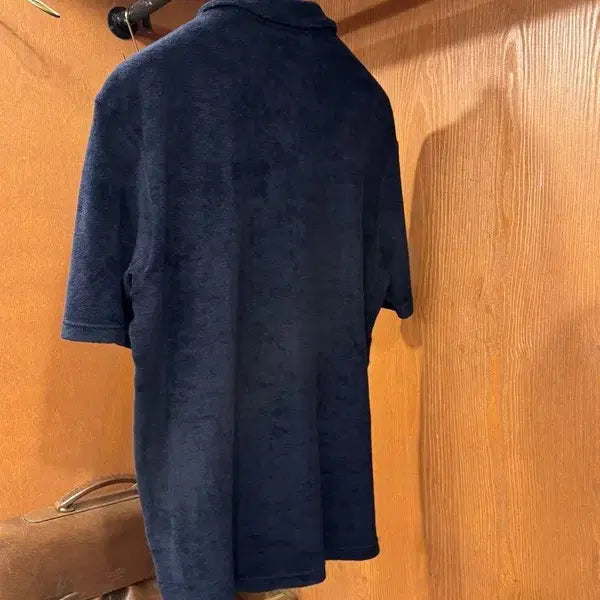 [SOLD OUT] 뉴앤링우드 테리코튼 오픈칼라 티셔츠 105