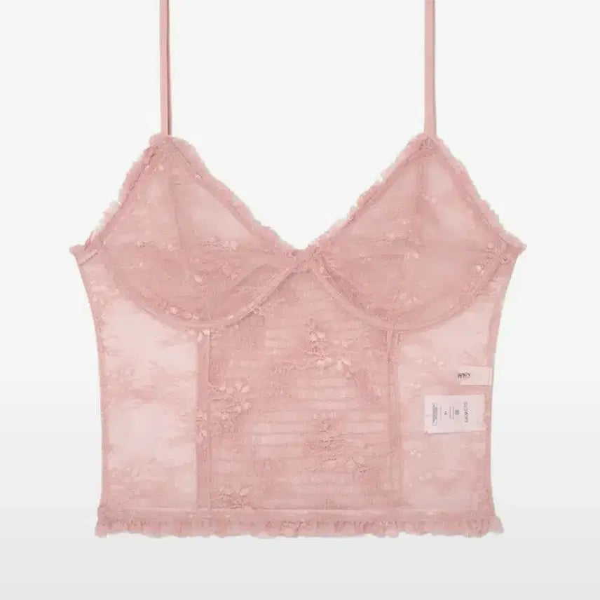 [BUNJANG] 글로니 polly lace bustier 레이스 뷔스티에 나시 슬리브리스 / 글로니 polly lace bustier 레이스 뷔스티에 나시 슬리브리스