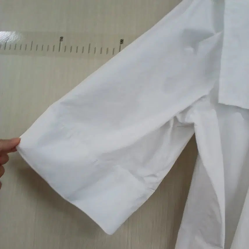 [BUNJANG] Karl Lagerfeld Sailor Collar White Blouse / 칼라거펠트 세일러 카라 반팔 블라우스 화이트