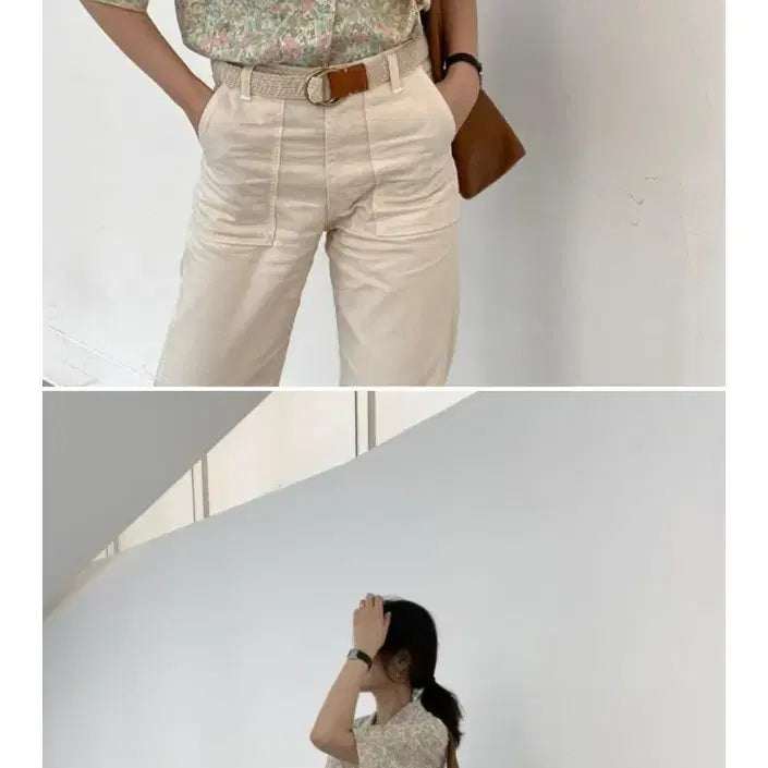 [SOLD OUT] URBANIC 30 리버티 데이지 반팔 셔츠