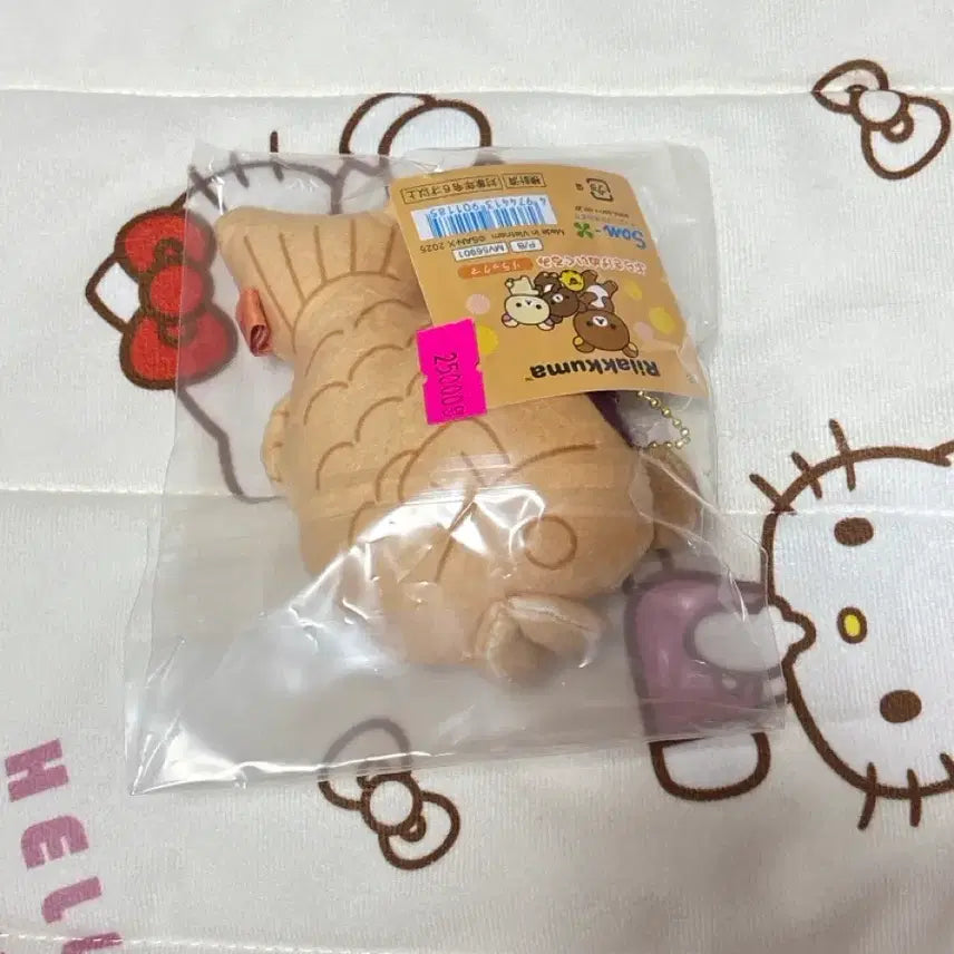 [SOLD OUT] 산엑스 리락쿠마 붕어빵 인형 키링