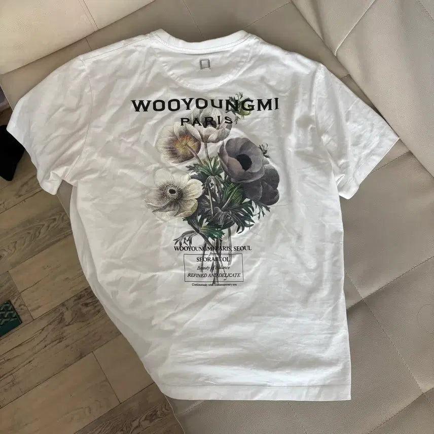 [SOLD OUT] [정품] 우영미 플라워 반팔