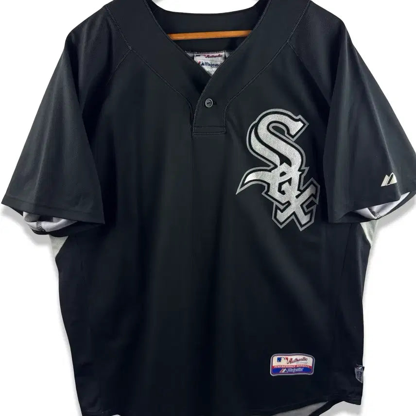 [BUNJANG] Majestic Chicago White Sox Baseball Jersey / 마제스틱 시카고 화이트삭스 베이스볼 져지3095