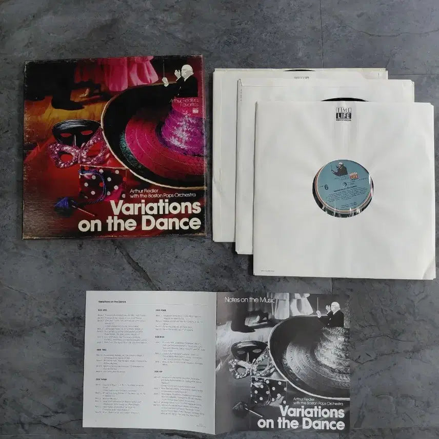 [SOLD OUT] (박스음반)Arthur Fiedler Variations on 3LP