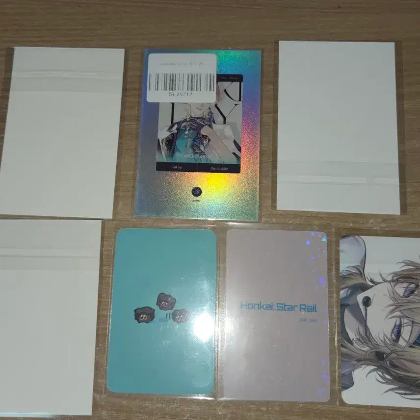 [BUNJANG] Honkai: Star Rail Aventurine Merchandise Paper Bundle Set / 스타레일 어벤츄린 비공굿 지류 일괄