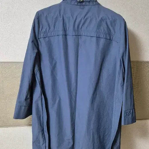 [SOLD OUT] 지센 밴드넥 A라인 집업 롱 자켓(90)