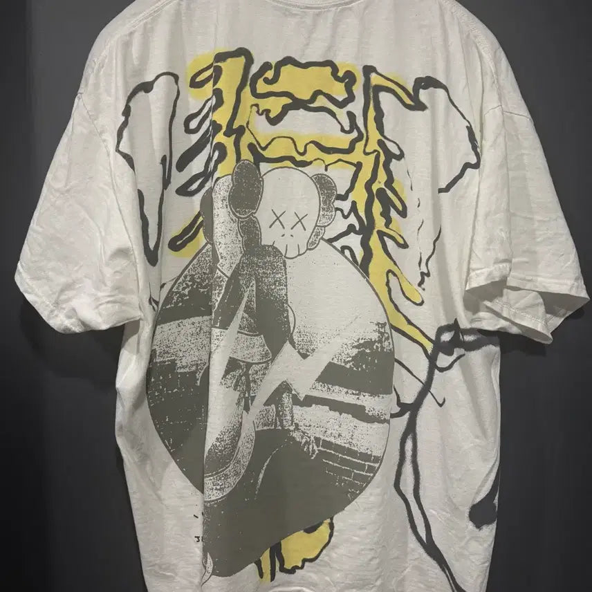 [SOLD OUT] (XL) 트래비스스캇 캑터스잭 x 카우스 x 프라그먼트 티셔츠