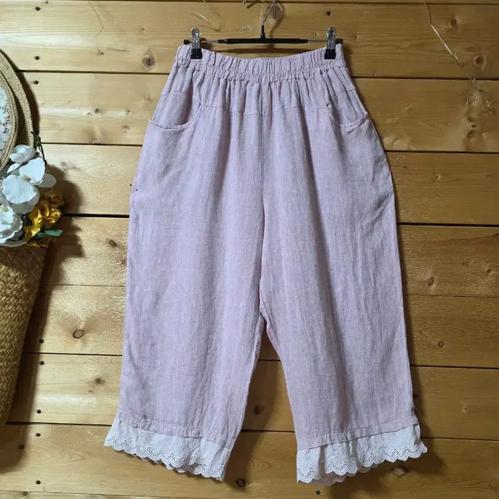 [SOLD OUT] 린넨100%  셔츠 바지(세트)코사지 코디용