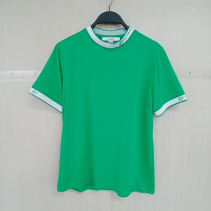 [BUNJANG] SJ WANI Green Short Sleeve T-shirt / SJ와니 그린 반팔 티셔츠