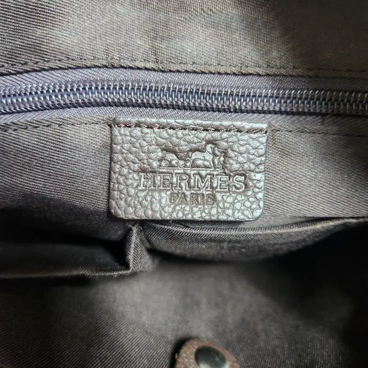 [BUNJANG] Hermes H Logo Brown Leather Crossbody Bag / 에르메스 브라운 H 로고 크로스백 32x24