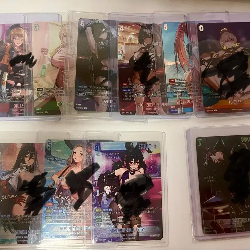 [BUNJANG] NIKKE &amp; BrownDust Card Bundle Set / 니케,브라운더스트 카드 일괄