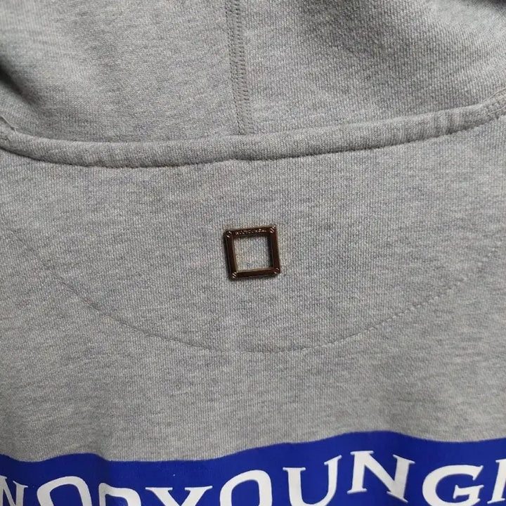 [BUNJANG] Wooyoungmi Back Logo Gray Hoodie 52 / 우영미 백로고 회색 후드티 52