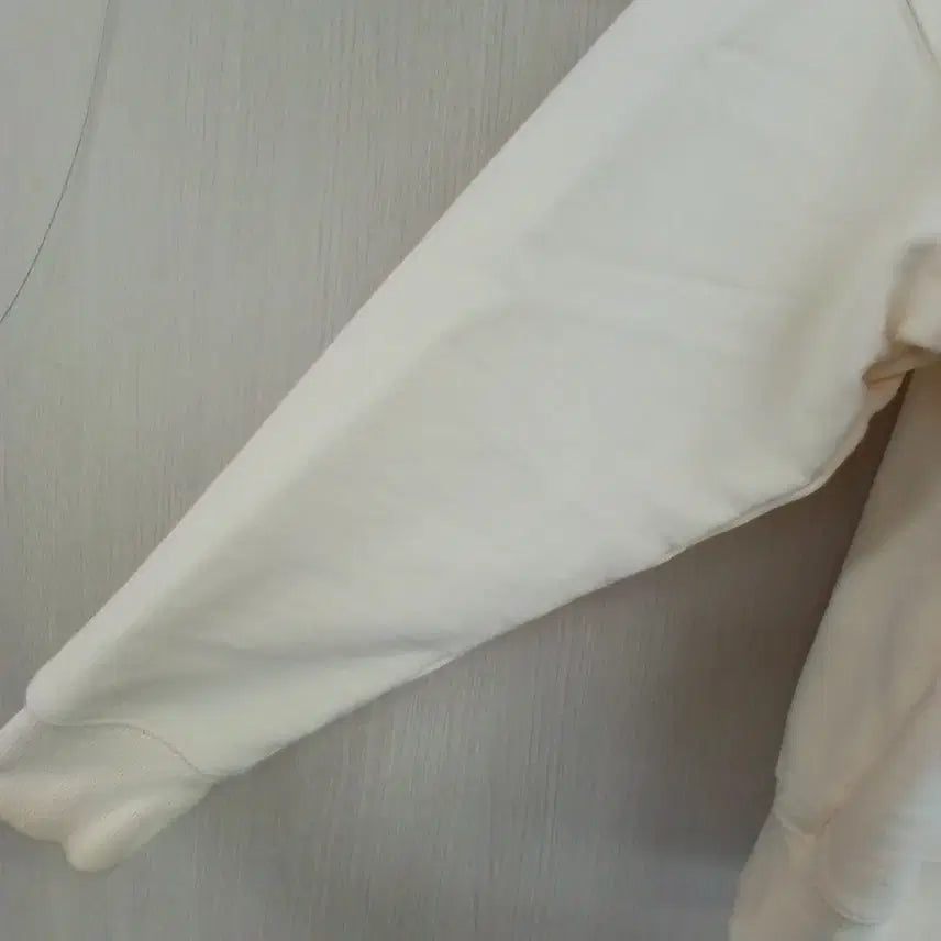 [BUNJANG] LEE Sports Logo Hoodie Ivory / LEE 스포츠 로고 후드티 아이보리