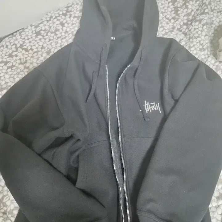 [BUNJANG] Stussy Hooded Zip-Up Hoodie / 스투시 후드 집업