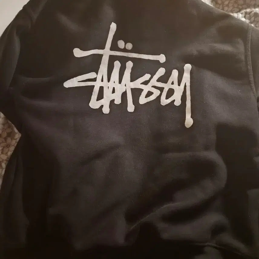 [BUNJANG] Stussy Hooded Zip-Up Hoodie / 스투시 후드 집업