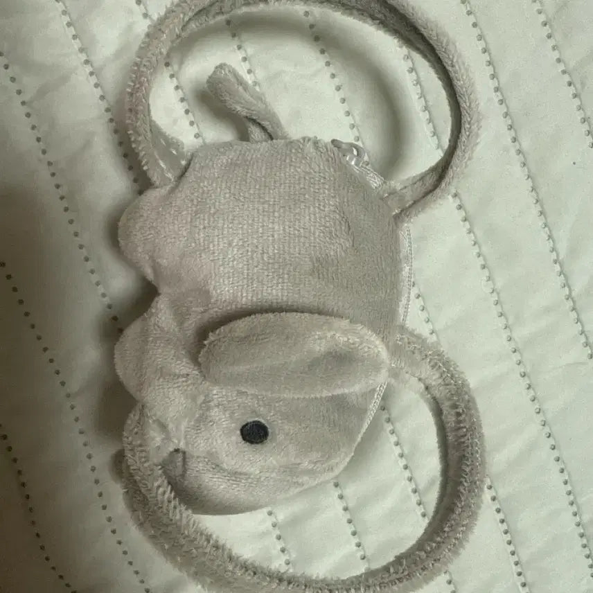 [BUNJANG] Miffy Elephant Mini Plush Pouch / 미피 코끼리 미니 인형파우치 동전지갑 등 소품 보관 새상품
