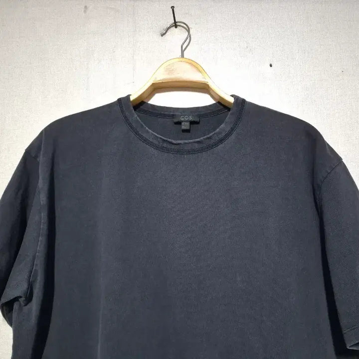 [BUNJANG] COS Black Vintage Washed T-Shirt (XL) / COS 코스 블랙 빈티지 워싱 반팔 티셔츠(XL)